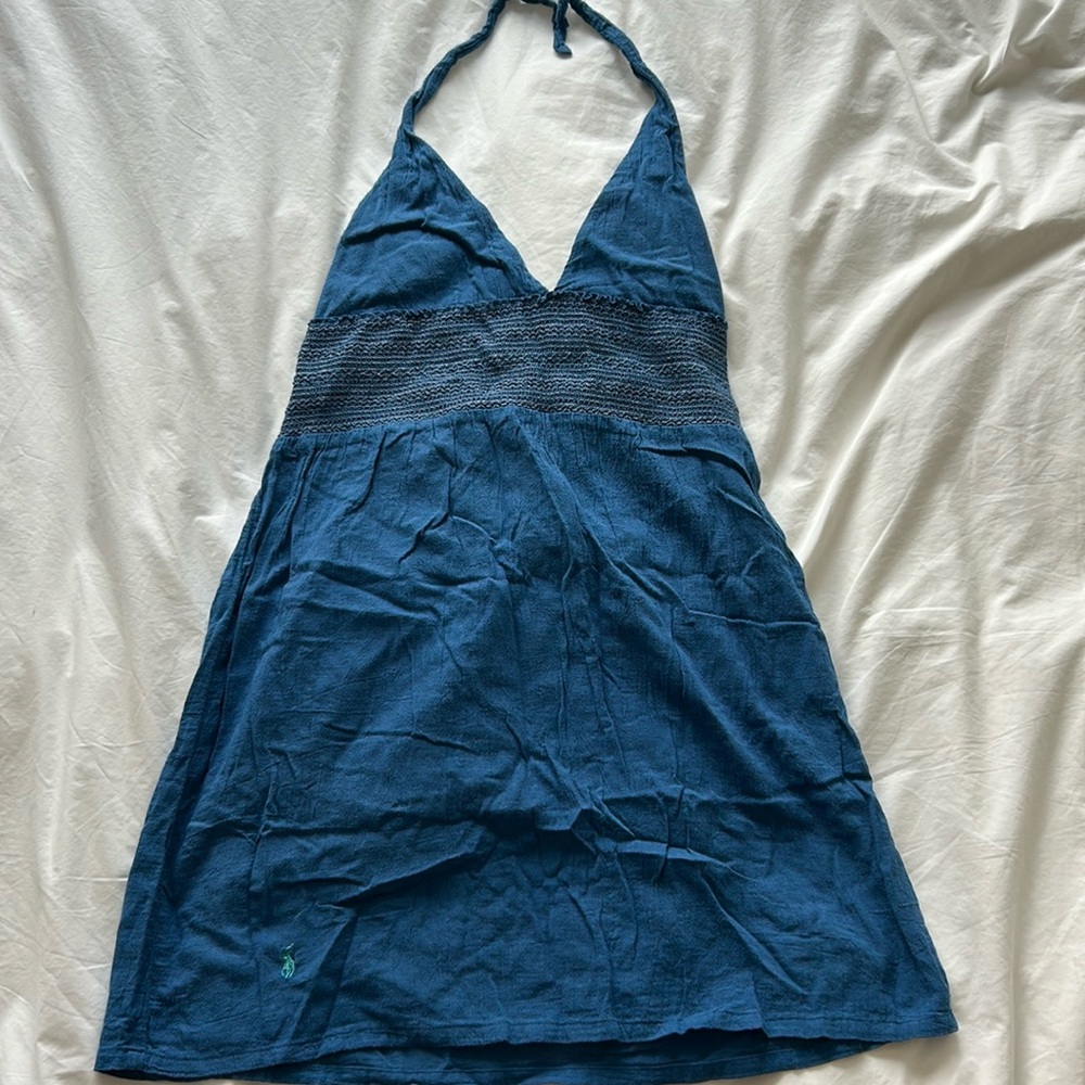 Vintage Halter Dress - Ralph Lauren